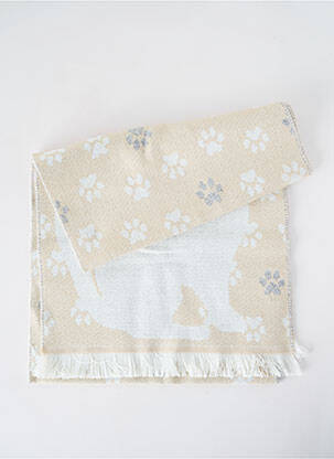 Echarpe imprimé fantaisie beige JOSÉLISE femme