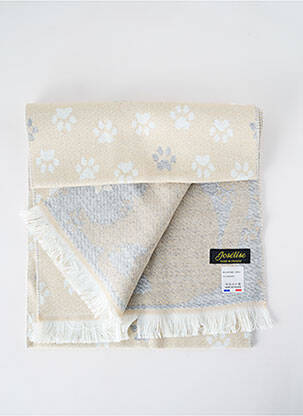 Echarpe imprimé fantaisie beige JOSÉLISE femme