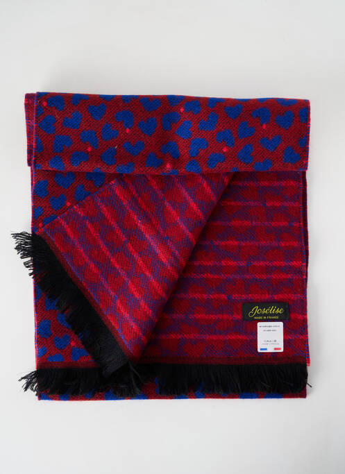 Echarpe rouge JOSÉLISE pour femme