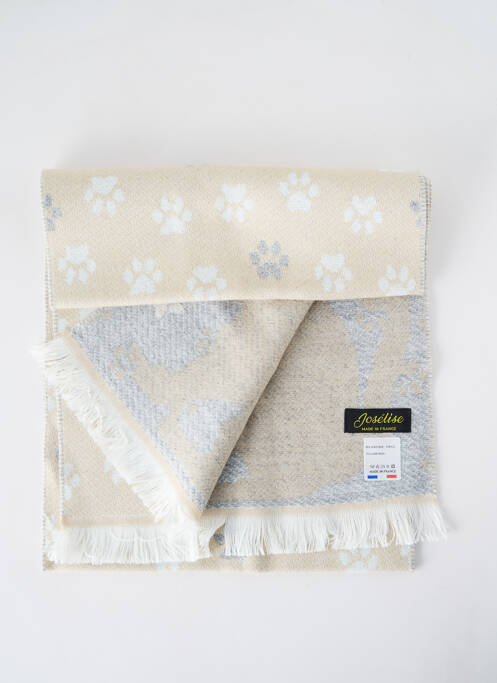 Echarpe beige JOSÉLISE pour femme