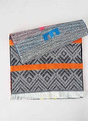 Echarpe imprimé fantaisie orange JOSÉLISE femme