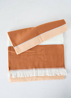 Echarpe imprimé fantaisie orange JOSÉLISE femme