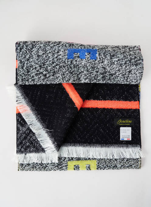 Echarpe noir JOSÉLISE pour femme