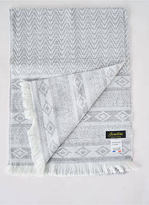 Echarpe imprimé fantaisie gris JOSÉLISE femme