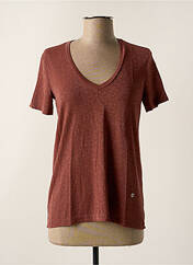 Top marron PLEASE pour femme seconde vue