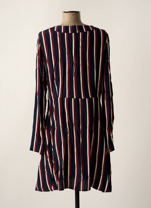 Robe mi-longue manches longues manches longues bleu PEPE JEANS femme