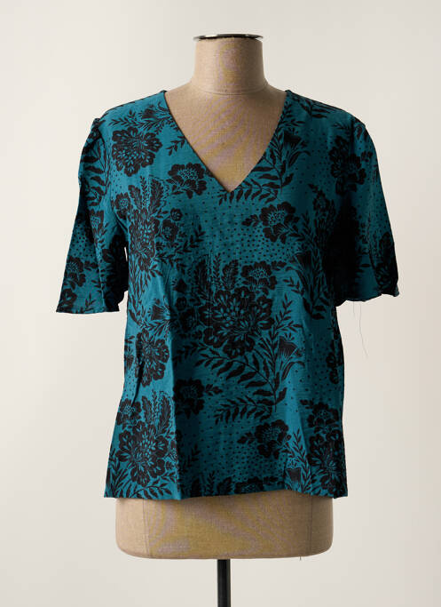 Blouse bleu GRACE & MILA pour femme