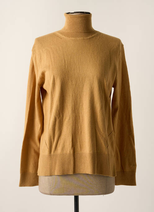 Pull col roulé beige PEPE JEANS pour femme