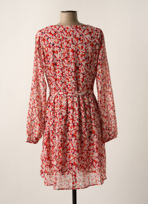 Robe mi-longue rouge ONLY pour femme