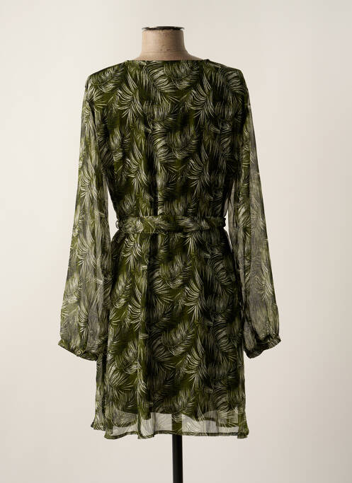Robe mi-longue vert ONLY femme