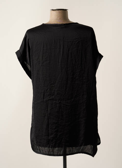Tunique manches courtes noir PLEASE pour femme