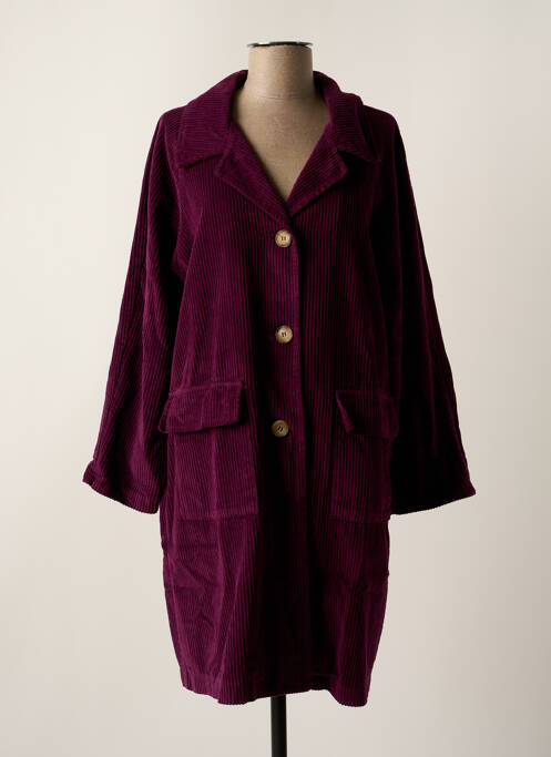 Veste casual violet LUK AP pour femme