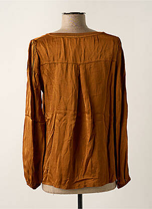Blouse manches longues manches longues orange PAKO LITTO femme