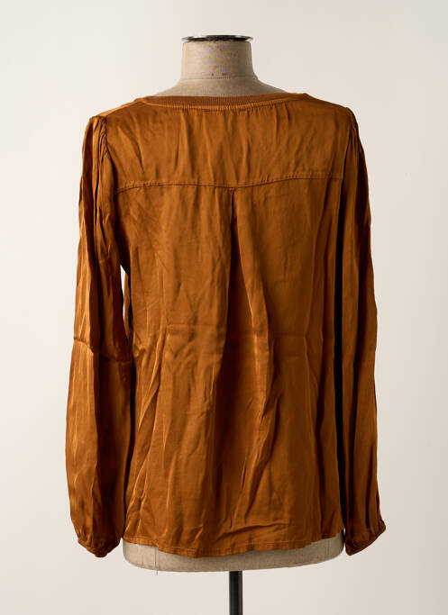 Blouse orange PAKO LITTO pour femme