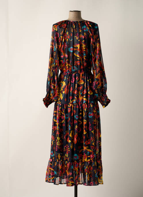 Robe longue bleu GRACE & MILA pour femme