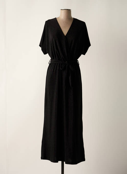 Robe mi-longue noir GRACE & MILA pour femme