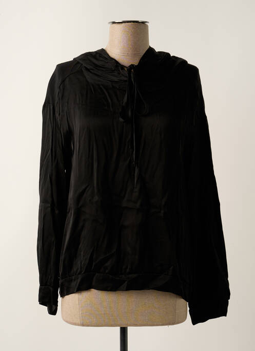 Sweat-shirt à capuche noir PAKO LITTO pour femme