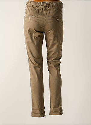 Pantalon 7/8 stretch taille normale beige PAKO LITTO femme