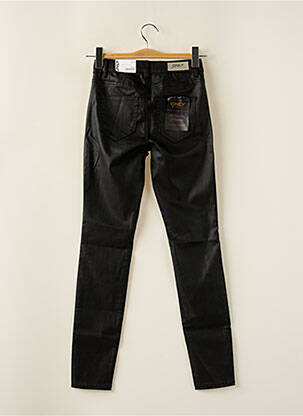 Pantalon slim taille haute taille haute noir ONLY femme