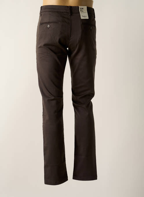 Pantalon chino gris PEPE JEANS pour homme