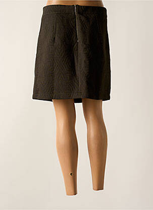Jupe courte taille haute vert ONLY femme