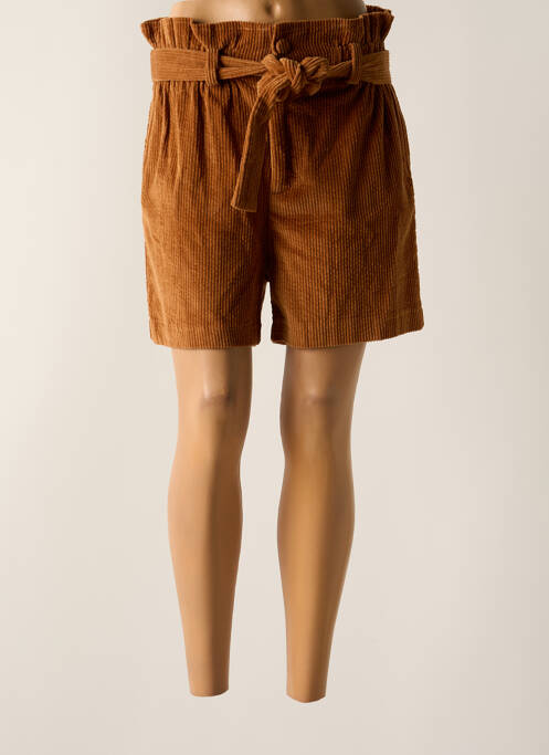 Short marron GRACE & MILA pour femme