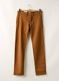 Pantalon chino stretch taille normale marron PEPE JEANS homme