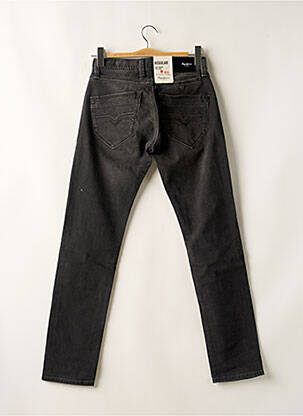 Jeans coupe slim fermeture boutonnée sur le devant taille basse noir PEPE JEANS homme