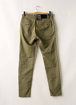 Pantalon slim stretch taille normale vert KAPORAL homme