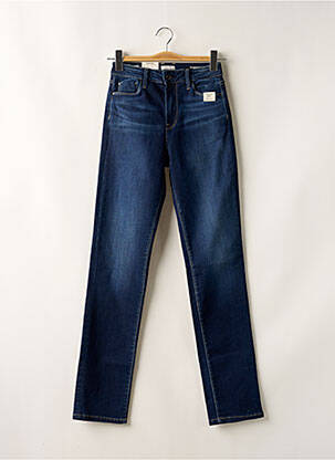Jeans coupe slim stretch taille haute bleu PEPE JEANS femme