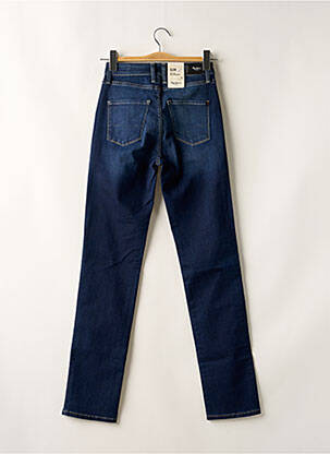 Jeans coupe slim stretch taille haute bleu PEPE JEANS femme