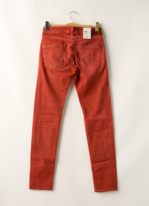 Jeans coupe droite stretch taille normale orange PEPE JEANS homme