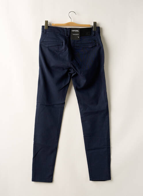Pantalon slim stretch taille normale bleu KAPORAL homme