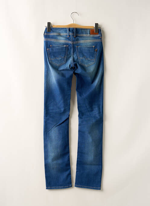 Jeans coupe droite bleu LUK AP pour femme