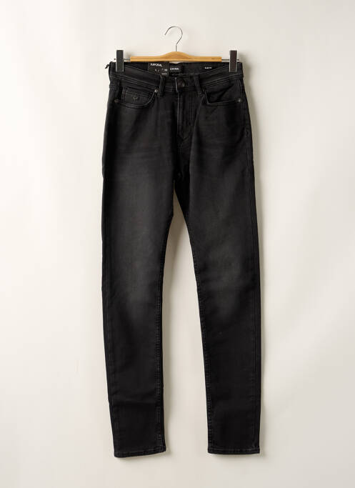 Jeans coupe slim noir KAPORAL pour homme