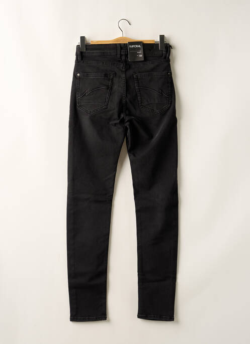 Jeans coupe slim noir KAPORAL pour homme