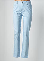 Pantalon slim bleu I.QUING pour femme seconde vue