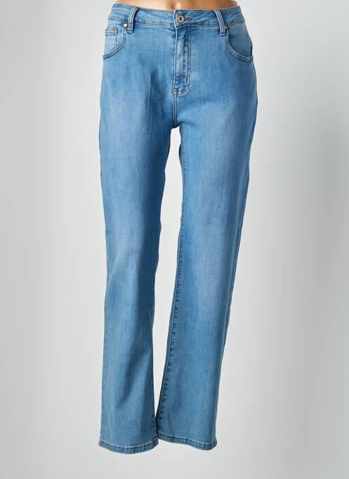 Jeans coupe droite bleu SARAH JOHN pour femme