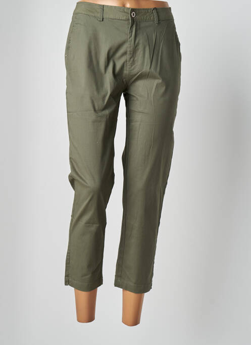 Pantalon 7/8 vert SARAH JOHN pour femme