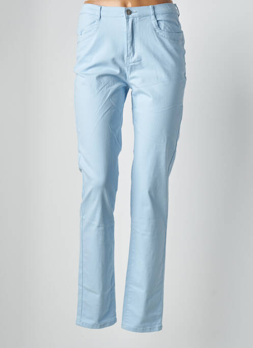 Pantalon slim bleu I.QUING pour femme