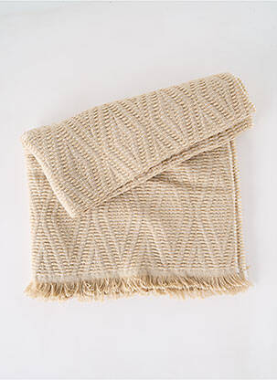 Echarpe imprimé fantaisie beige JOSÉLISE femme
