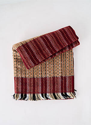 Echarpe imprimé fantaisie rouge JOSÉLISE femme