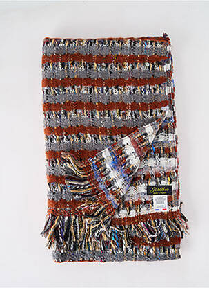 Echarpe imprimé fantaisie marron JOSÉLISE femme
