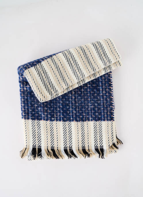 Echarpe bleu JOSÉLISE pour femme