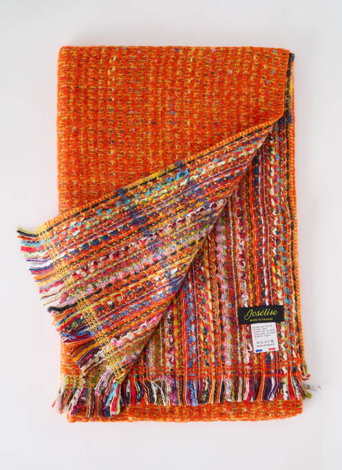 Echarpe orange JOSÉLISE pour femme