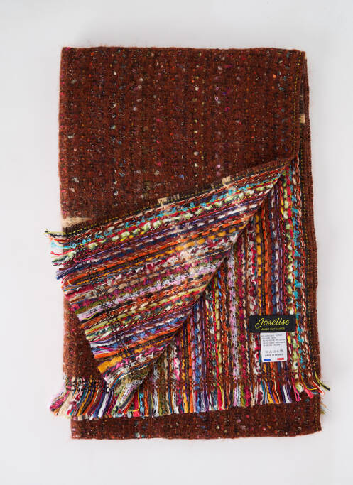 Echarpe marron JOSÉLISE pour femme