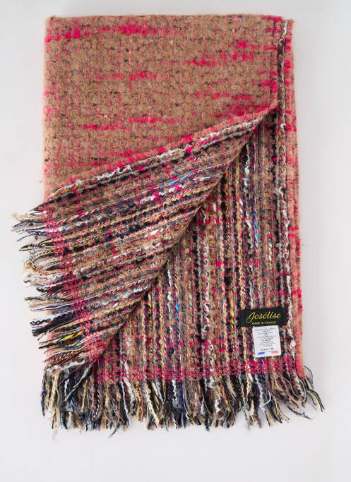 Echarpe rose JOSÉLISE pour femme