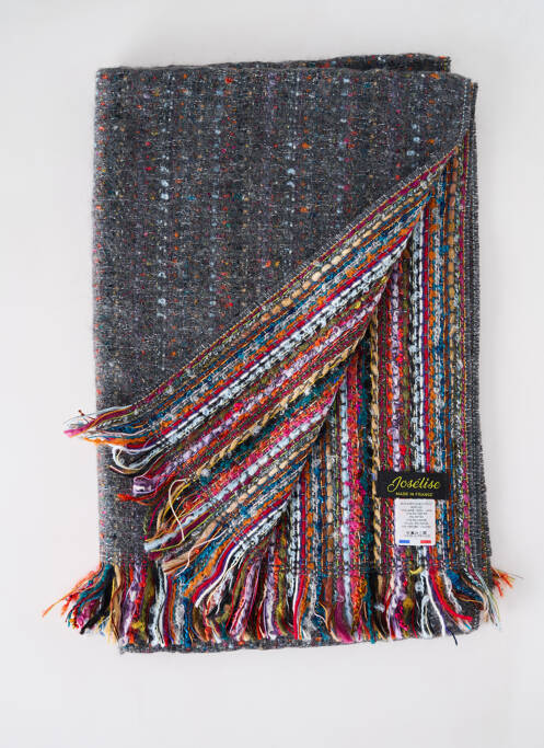 Echarpe gris JOSÉLISE pour femme