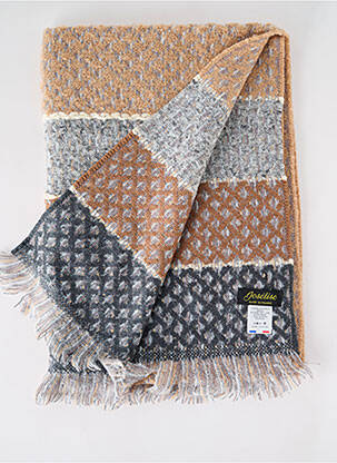 Echarpe imprimé fantaisie beige JOSÉLISE femme