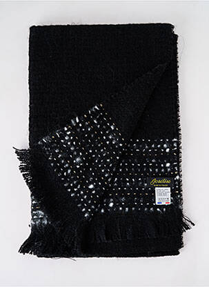 Echarpe imprimé fantaisie noir JOSÉLISE femme